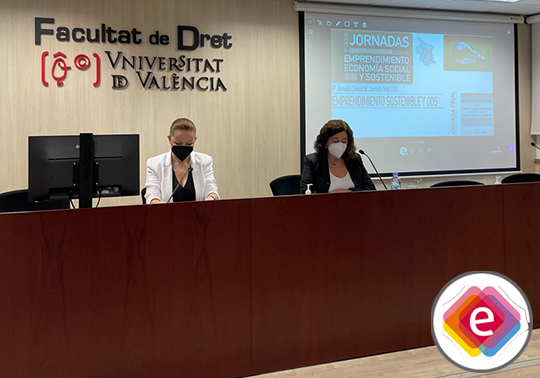 L'Aula Empresocial de Universitat de València va celebrar el 23 de setembre l'última jornada comarcal del III cicle de Jornades d'Emprenedoria Sostenible de la Facultat de Dret